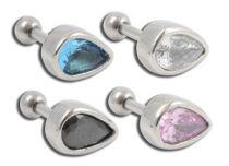 Barbell in acciaio modello Waterdrop | Itc