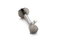 Labret in acciaio modello Goutte | Itc