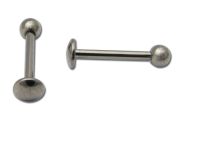 Labret Disco in titanio 4 mm Metallo | Itc