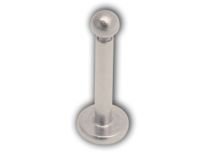Labret a sfera in acciaio interno