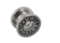 Orologio a spina in acciaio a forma di modello