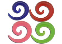 Spirale acrilica colorata per l'espansore