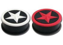 Plug flessibile in silicone con motivo a stella colorata | Itc