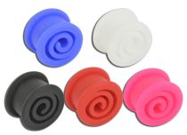 Tunnel a spirale in silicone colorato | Itc