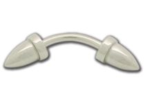Punte di acciaio per banane 4 x 7 mm | Itc