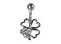 Trifoglio Cuore Strass Banana | Itc