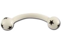 Banana flessibile con palline con motivo a stella | Itc