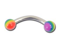 Palline acriliche arcobaleno da 3 mm Acciaio Banana | Itc