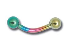 Palline colorate in titanio Banana 3 mm | Itc