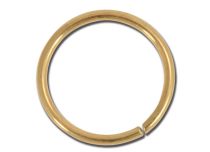 Anelli flessibili in oro e acciaio