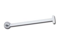 Confezione da 10 pezzi di Labret BioFlex Sterile Ball Titanium | Itc