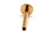 Labret Titanium PVD Gold Internal Sterile tray 4 mm | Itc