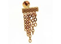 Labret Titanium PVD Gold Internal Sterile pattern 5 Chainette | Itc