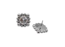Threadless CoCR 0,5X7 strass rotondi Motivo tribale accessorio