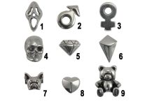 Accessorio in acciaio per anelli fantasia a clip | Itc