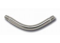Set di barre curve in acciaio senza sfera