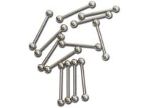 Set di palle per bilancieri in titanio 3 mm | Itc