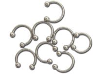 Set di ferri di cavallo in titanio 3 mm | Itc