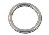 Anello con cerniera in titanio