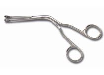 Pinze per piercing piegate in acciaio inox, rotonde piccole