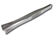 Pinzette in acciaio inox, triangolo piccolo (4 x 10,5 mm), lunghezza 15,5 cm