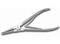 Pinze per anelli di sicurezza in acciaio inox lunghe 20 cm