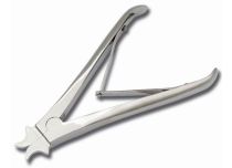 Pinze per anelli di sicurezza in acciaio inox lunghe 22 cm, speciali per grandi diametri