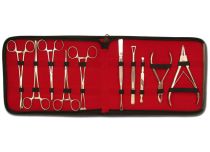 Set di 10 pinze per piercing in acciaio inossidabile