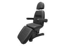 Sedia elettrica a 4 motori nera | Itc