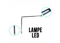 Lampada portatile per tatuaggi a LED in alluminio