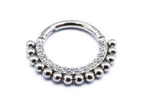 Anello a cerniera con anello a sfera di design | Itc