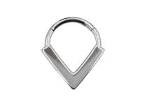 Anello in titanio con cerniera a diamante| Itc