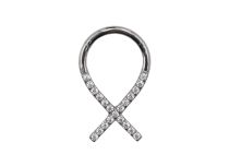 Anello di titanio cerniera nastro modello| Itc