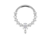 Anello di cerniera quadrato in titanio multistrato