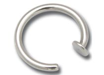 Anello aperto in acciaio