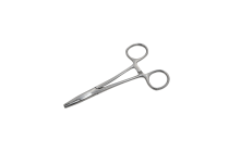 Pinzetta in acciaio inox per applicazione cutanea, lunghezza 13 cm