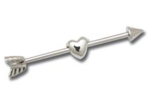 Barbell Industrial Steel Cuore e freccia 6 mm | Itc
