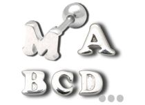 Lettere d'acciaio Barbell | Itc