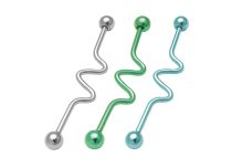 Palla industriale in acciaio Barbell 5 mm modello U colorato 20 mm |  ITC