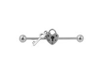 Barbell Industrial Steel Balls 5 mm pattern Padlock |  ITC