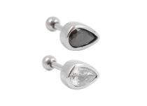 Barbell in acciaio modello Waterdrop |  ITC
