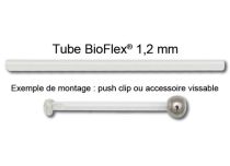 Tubo BioFlex dritto per accessorio o Push Clip | Itc