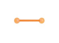 Palline acriliche flessibili Barbell rosa fosforescente |  ITC