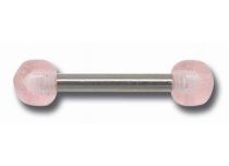 Palline acriliche fosforescenti in acciaio Barbell da 3 mm colorate | Itc