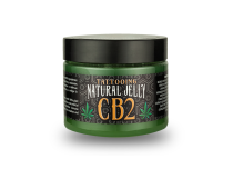 Crema lenitiva per tatuaggi e gelatina naturale CB2 di Aloe Tattoo