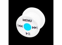 Plug Acrylic Shielded White Pattern Remote Control |  ITC