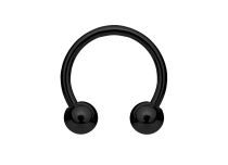 Ferro di cavallo in acciaio nero |  ITC