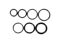 Anello di cerniera in acciaio nero |  ITC