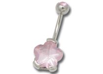 Set di cristalli in acciaio a forma di fiore 10 mm | Itc