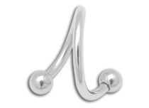 Anello a spirale in acciaio